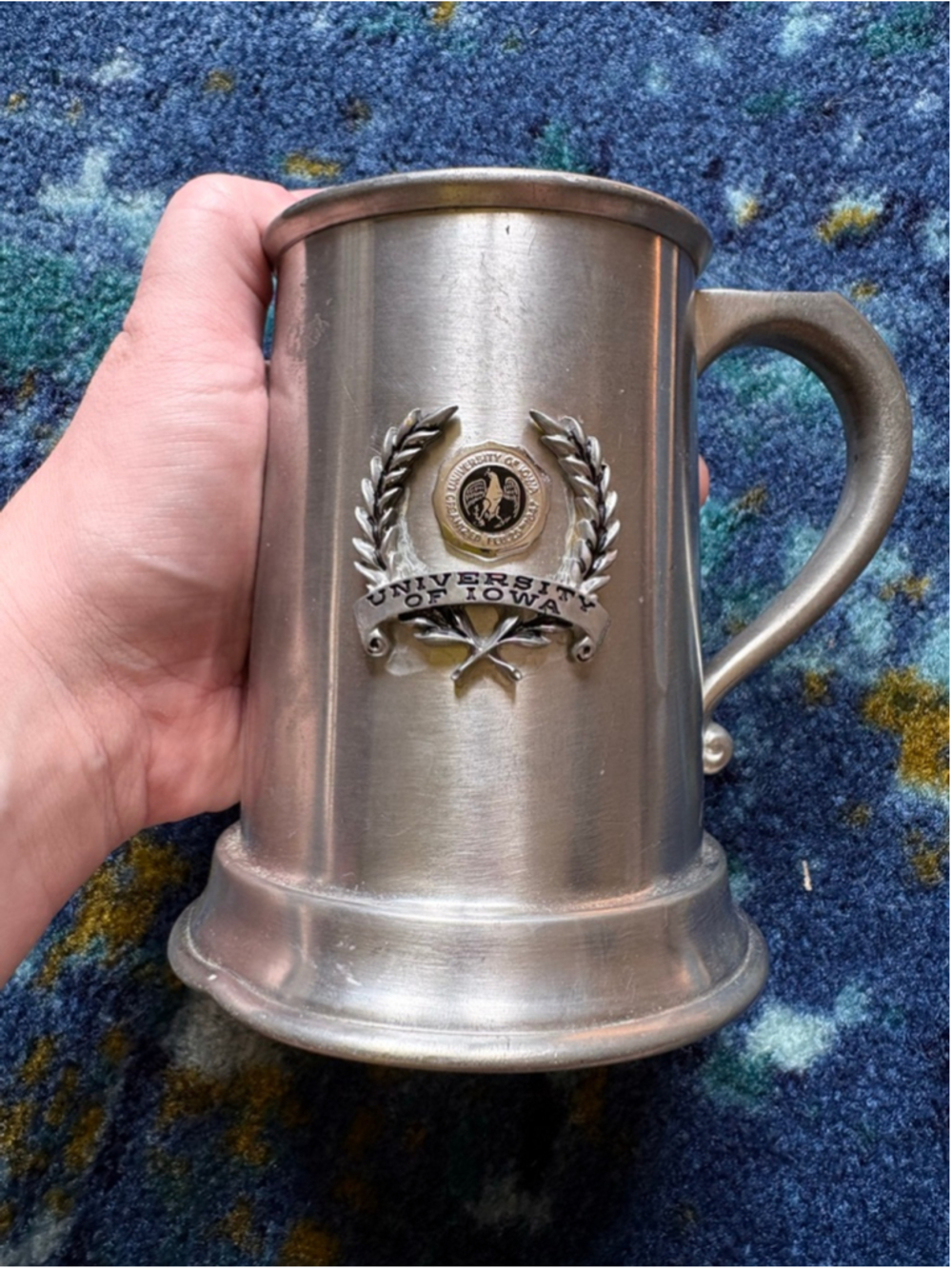 Lindor-Anson Pewter University of Iowa Tankard